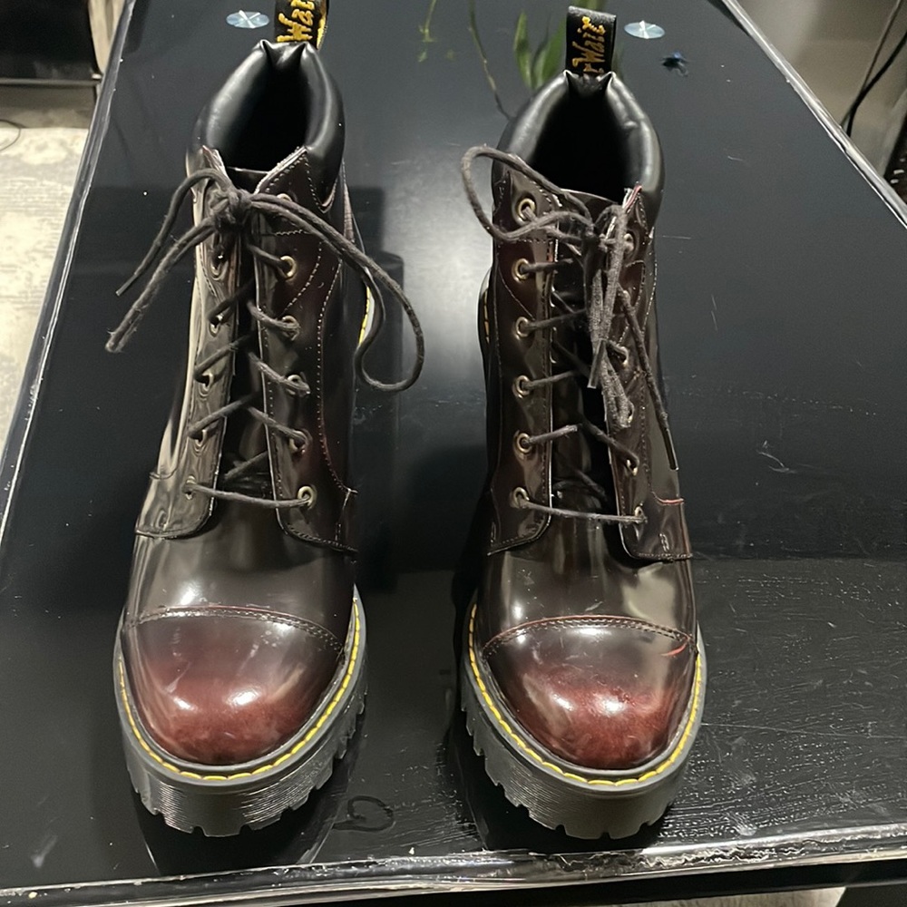 Dr marten leather boots
